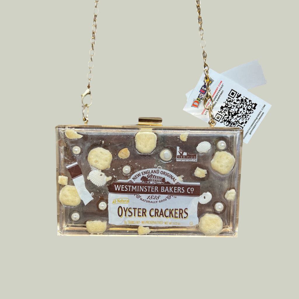 Local Art Wild World Of AK Oyster Crackers Resin Bag