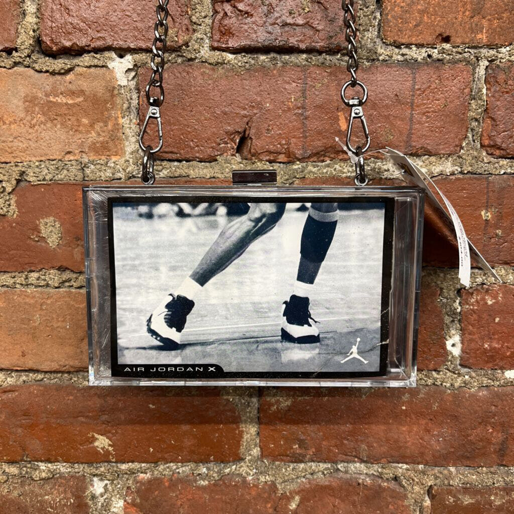 Local Art Wild World Of AK Vintage Jordan Card Resin Bag