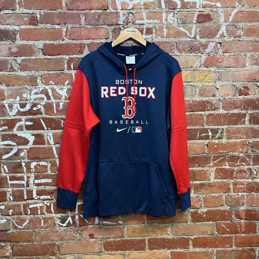 Nike Boston Red Sox Hoodie Blue Size XL