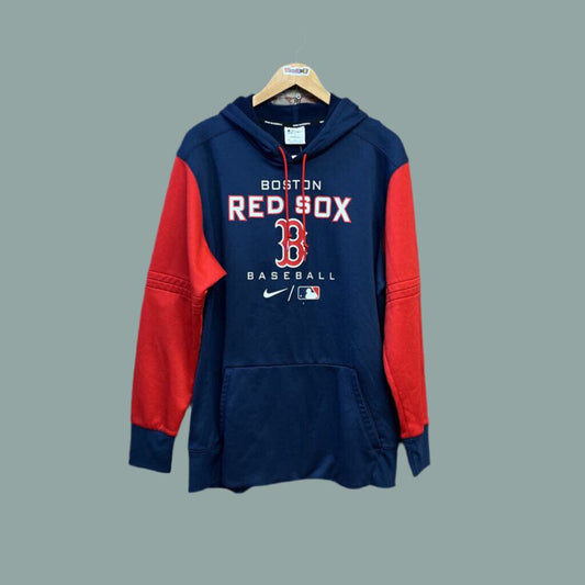 Nike Boston Red Sox Hoodie Blue Size XL