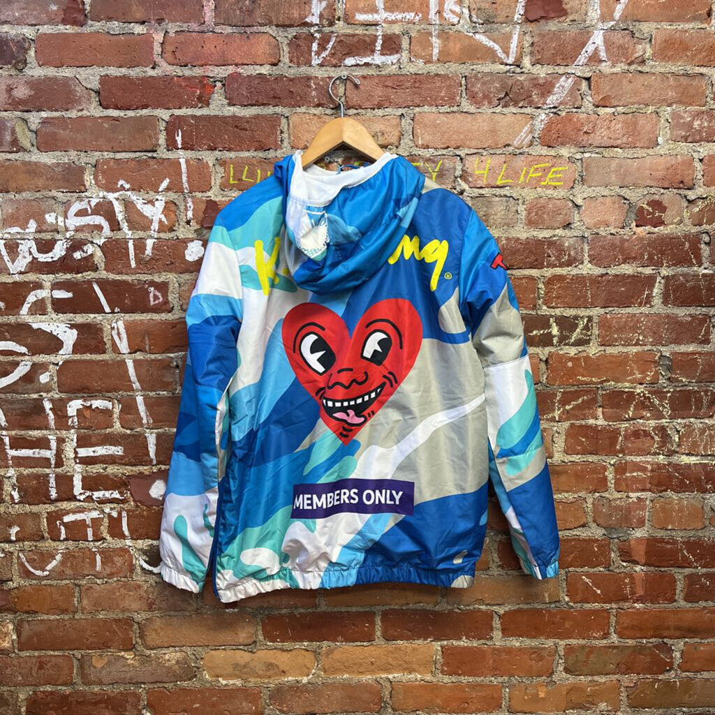 Keith Haring x Members Only Windbreaker Size Small