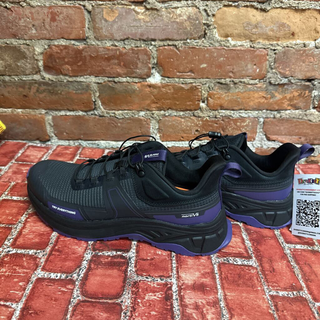 Norti V8 Sneakers black Purple size 10L