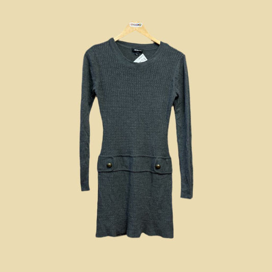 BCX dress Sweater dress Grey Size L