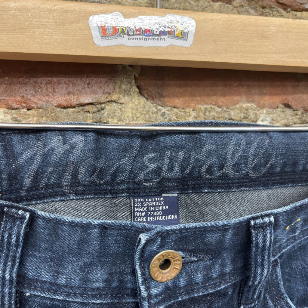 Madewell Straight Leg Jeans Blue 24x32