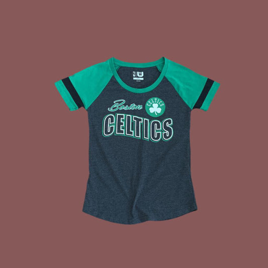 Celtics Green Sleeve Top Size Small