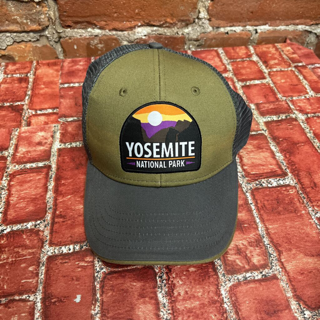 Yosemite National Park Hat Blk OS