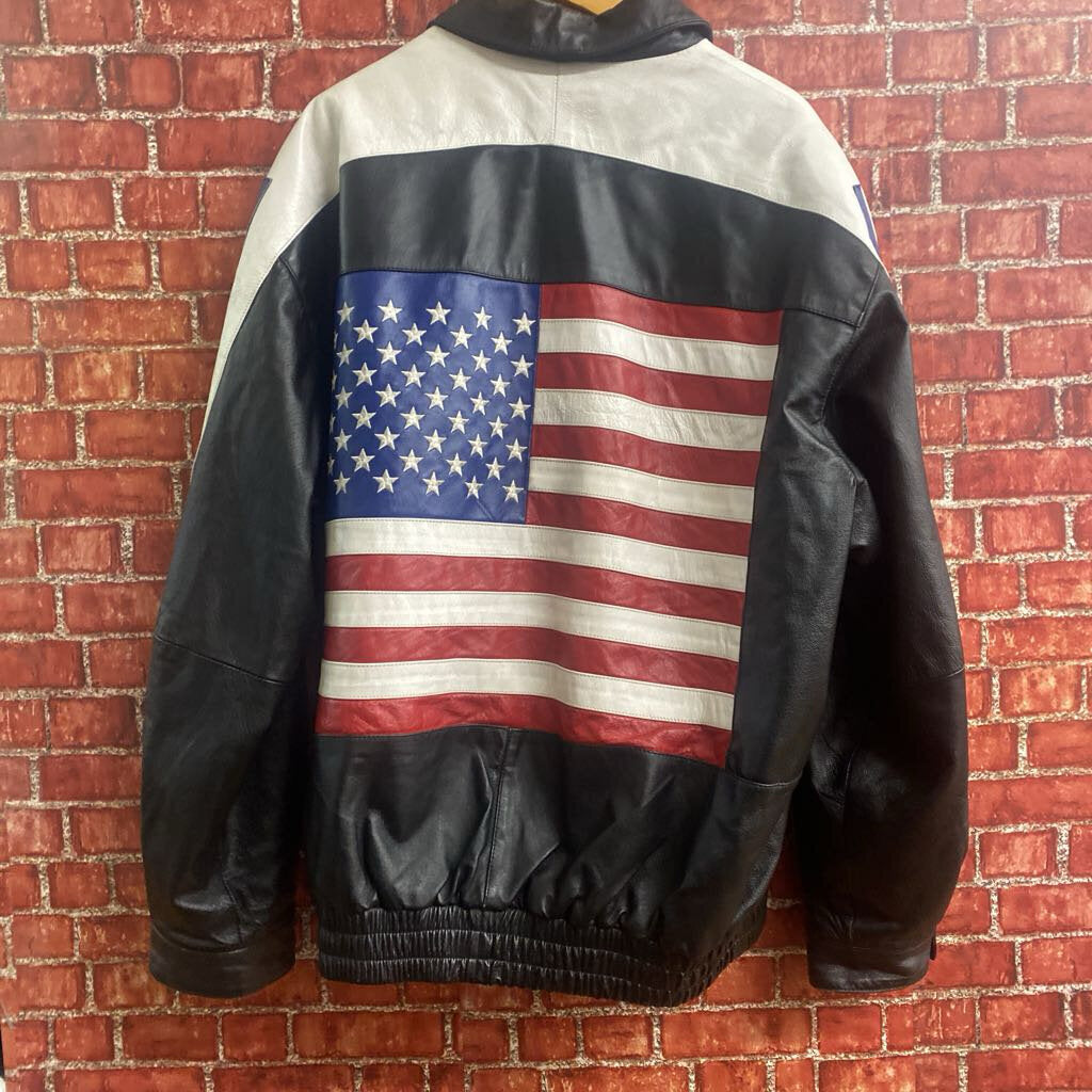 Interstate USA Flag Blk/Multi 3Xl