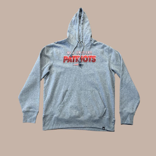 NWT Patriots 47 Brand Hoodie Grey Size XL