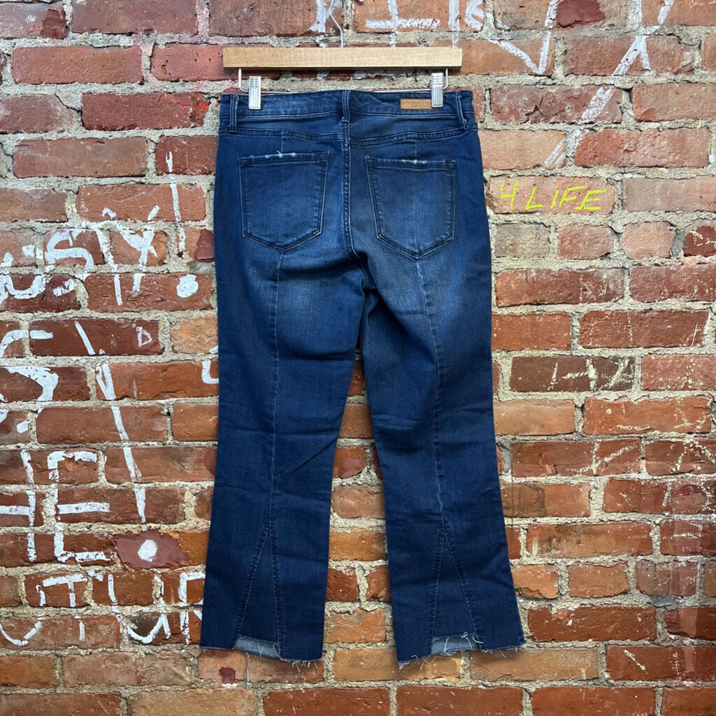 Social Standard Straight Leg Jeans Blue 8