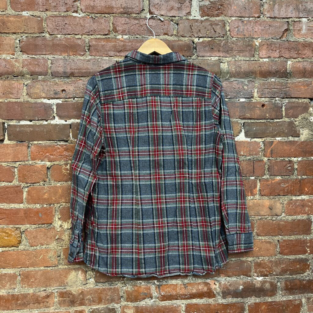 L.L Bean Flannel Button Down Multi M