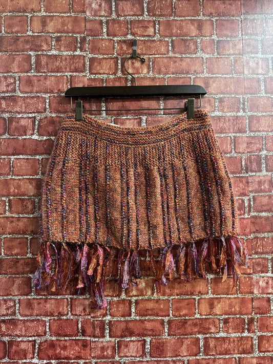 Unbranded Knit Skirt Red/Purp Size M/L