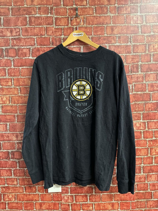 Boston Bruins National Hockey Tee Black Size XL