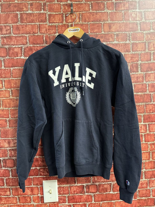 Champions Yale University Navy Hoodie Size S