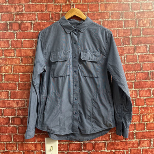 The North Face Button Down Blue Size Small Mens