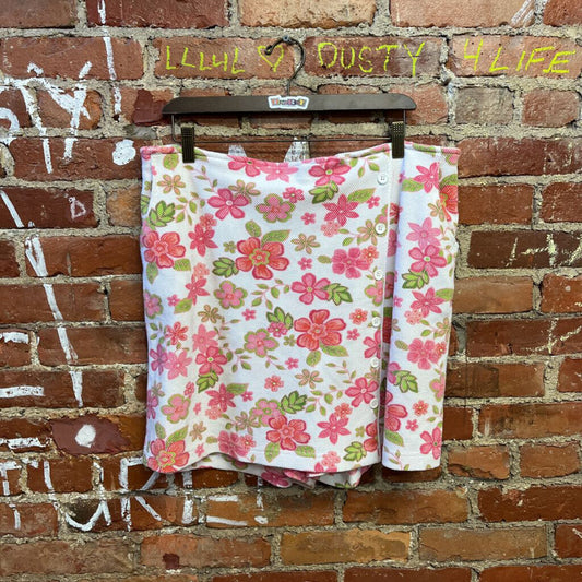 Dressbarn Floral Mini Skirt Size 3XL