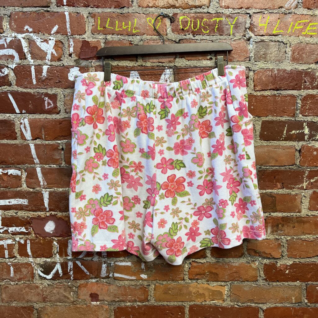 Dressbarn Floral Mini Skirt Size 3XL