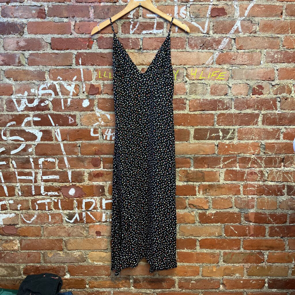 Reformation Polka Dot Midi Dress Size 6 Ladies