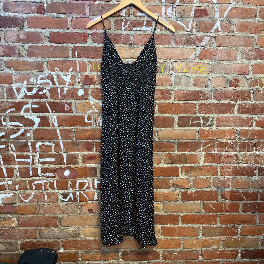 Reformation Polka Dot Midi Dress Size 6 Ladies