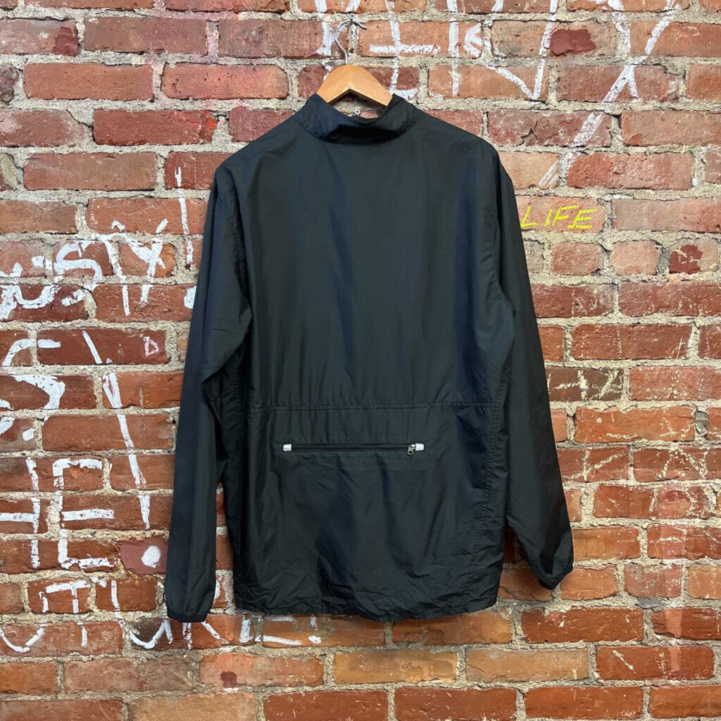 Vintage Nike Windbreaker Jacket Black Size M Mens