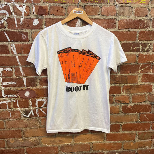 Vintage Tee Boston Parking Ticket Size M Mens