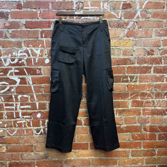 Laura Scott Vintage Cargo Pants Black Size 10 Ladies