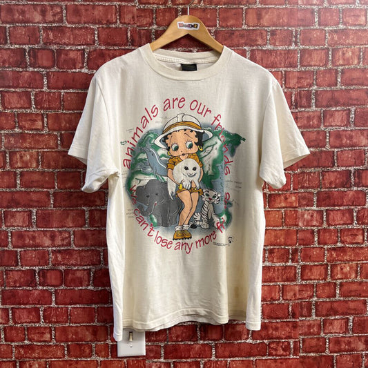 Vintage Tee Betty Boop Graphic Size Large Mens