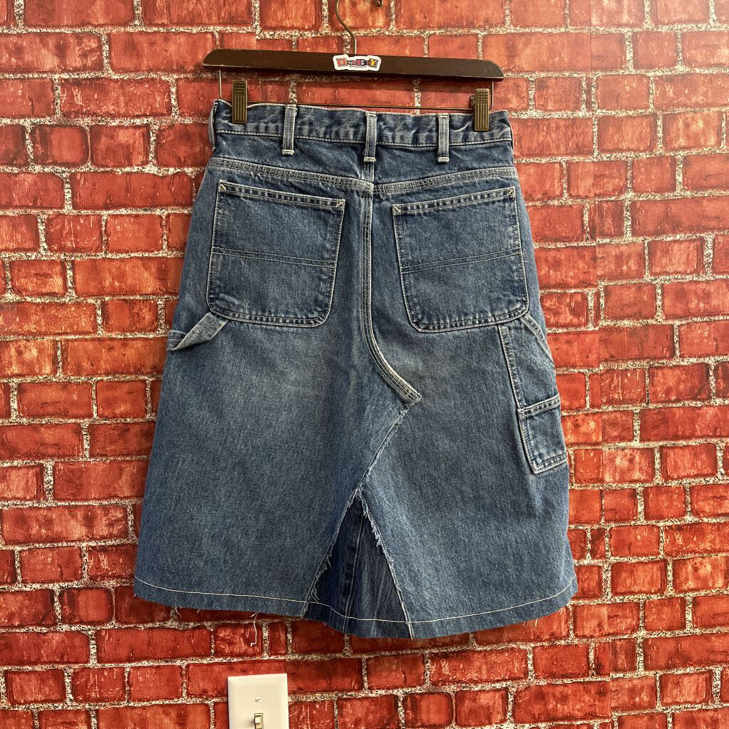 Abercrombie Patchwork Denim Skirt Size 26 Ladies