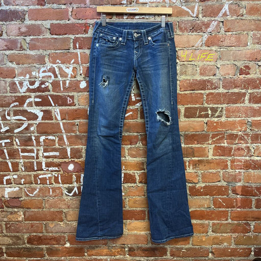 Vintage Y2K True Religion Flare Jeans Size 26