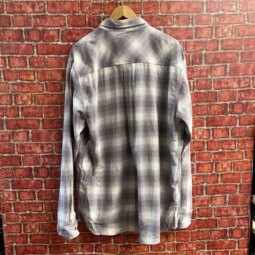 Carhartt WIP Blue Purple Flannel Size 2XL