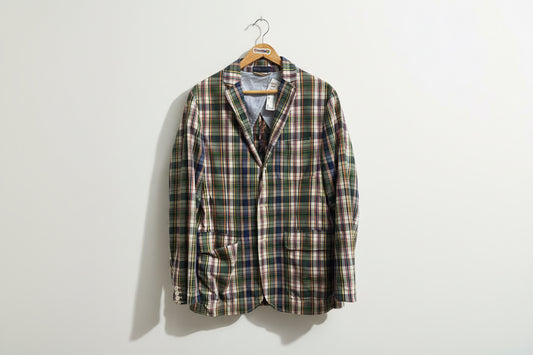 Polo Ralph Lauren Madras Blazer Green Size 42 (L)