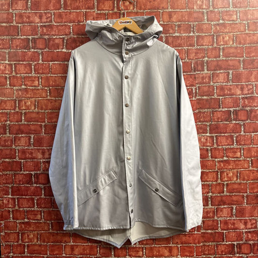 Rains Light Blue Rain Jacket Size Ladies Size S/M