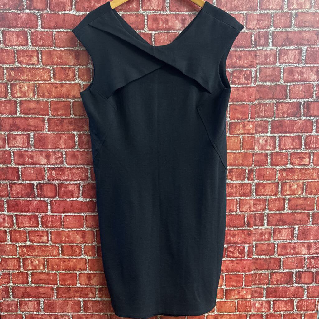 Helmut Lang Tank Dress Wool/Silk Black Size S