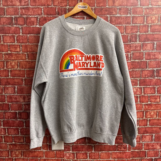 Baltimore Maryland Crew Rainbow Grey/Multi Men’s Size L