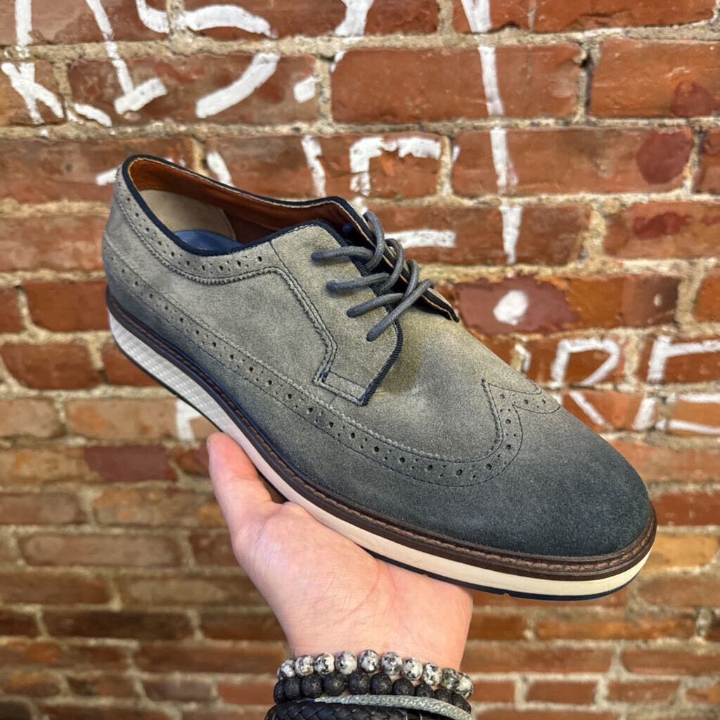 Vince Camuto Blue Faded Wingtip Shoes Size 10.5M