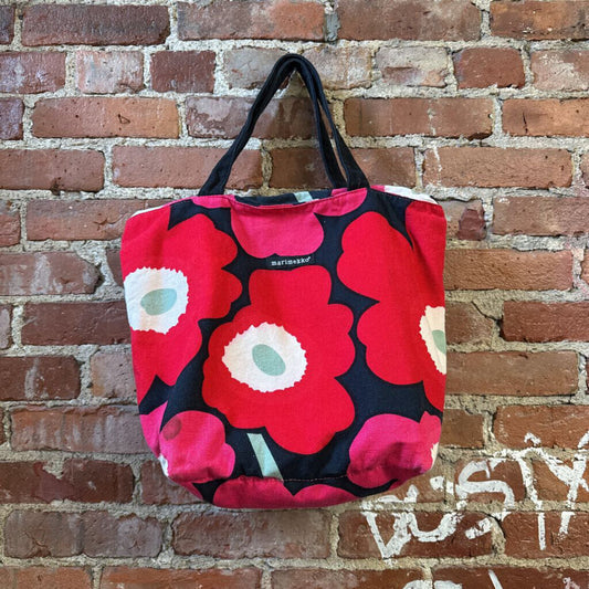 Marimekko Breast Cancer Pink Floral Bag