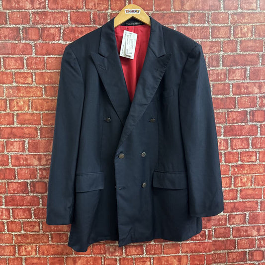 Chester Barrie VTG Blazer Wool Navy Men’s Size 42R
