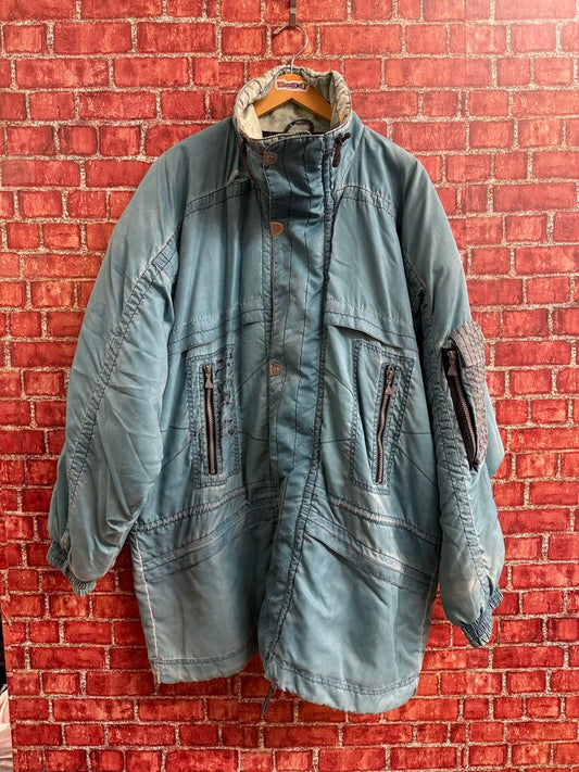 Luhta Sport Tiffany Blue Winter Jacket Size XL