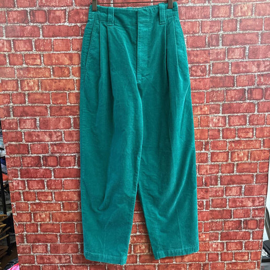 Marni x Uniqlo Green Corduroy Pants Size XS