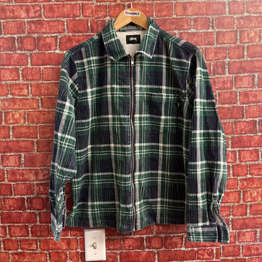Stussy Green Corduroy Jacket Men’s Size M