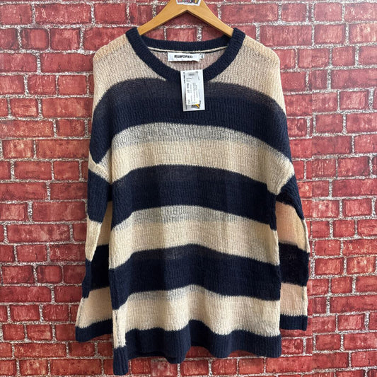 Rumored Blue Knit Sweater Size M/L