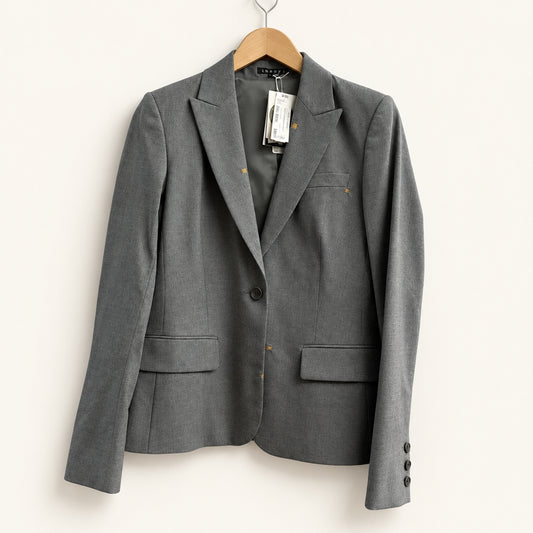 Diversity Repair Lab x Theory Wool Blazer Grey/Yellow Size 8