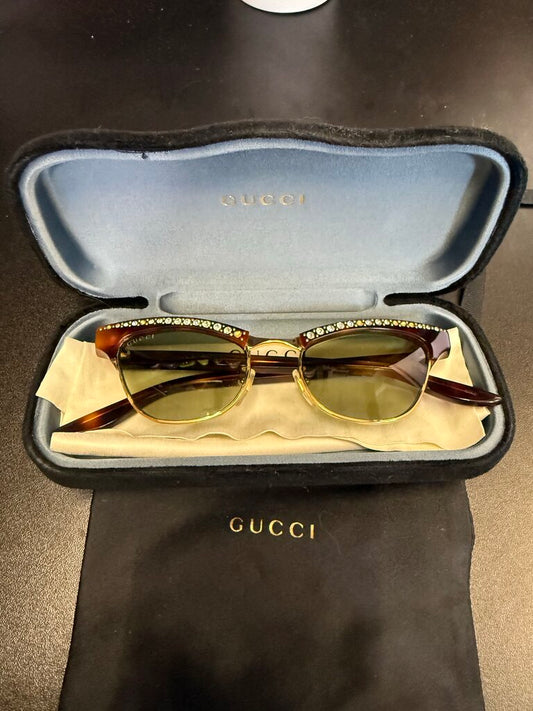 Diversity Repair Lab x Gucci Sunglasses Brown/Gold