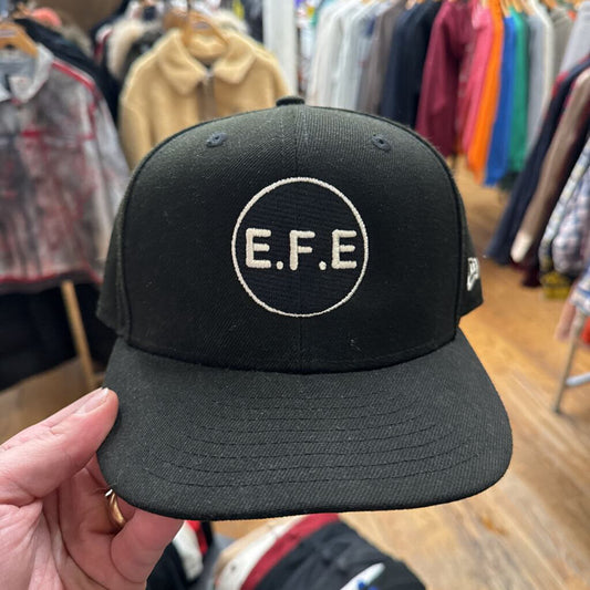 New Era E.F.E. Hat Black/White