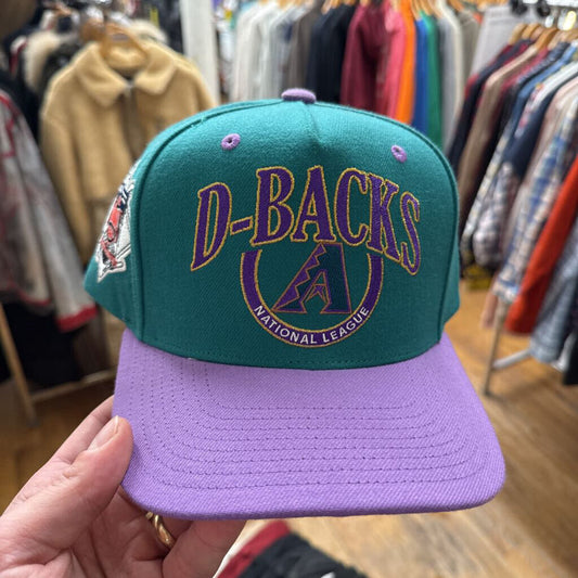 Mitchell&Ness D-Backs Hat Teal/Purple
