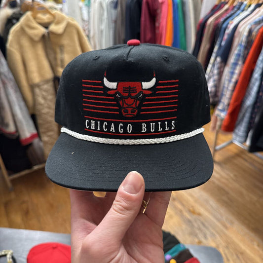 Mitchell&Ness Snapback Bulls Black/Red/White