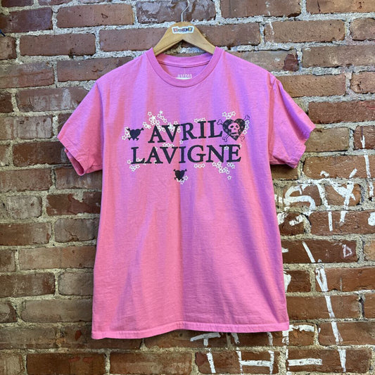Avril Lavigne Tee Pink Size M