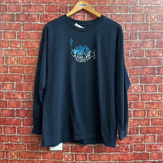 Phish LS Band Tee Blue Men’s Size L