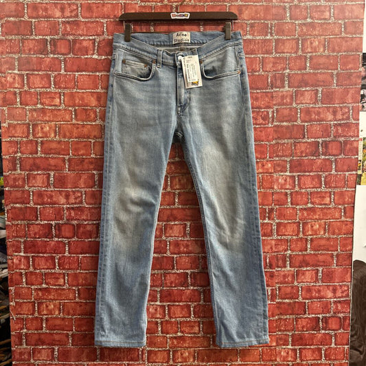 Acne Studios Ace Dirty Skinny Jeans blue Size D4(31x32)