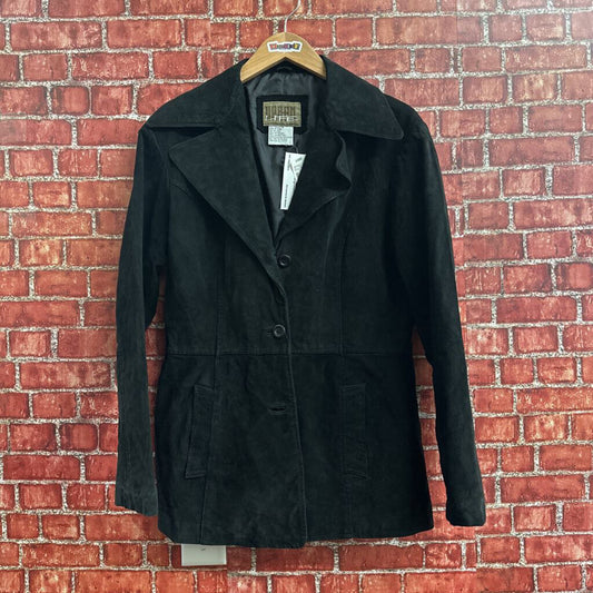 Urban Life Suede Jacket Black Size D3(L)