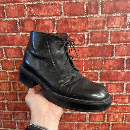 Kenneth Cole Vintage Black Boots Size 10M